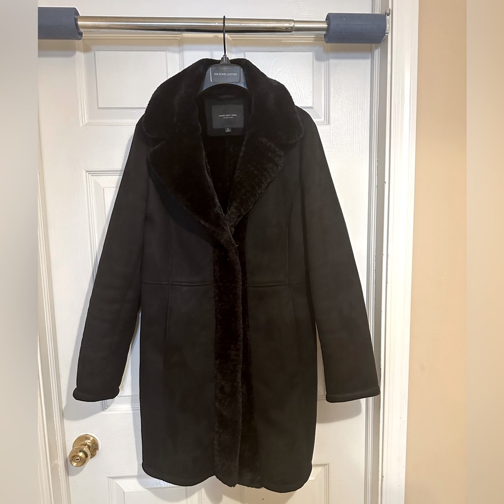 Marc NY  Faux Suede ladies Coat